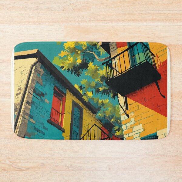 Item preview, Osborne Manitoba Neighbourhood | River Scenery Art Print designed and sold by TuncGK.
