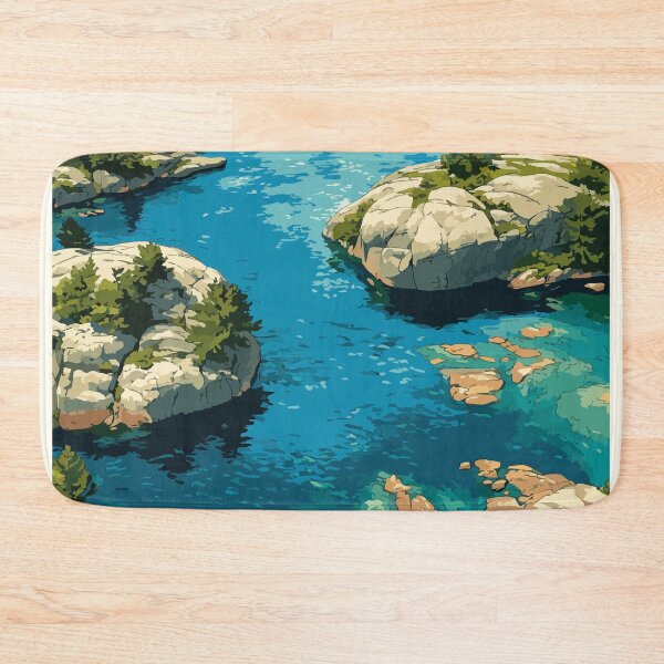 Item preview, Paint Lake Provincial Park MB | Lake Scenery Art Print designed and sold by TuncGK.