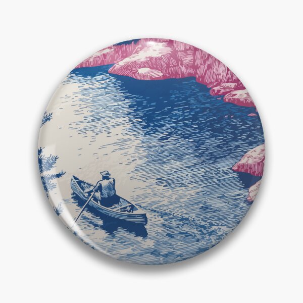 Item preview, Pinawa Manitoba Heritage | River Scenery Art Print designed and sold by TuncGK.