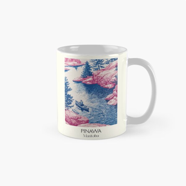 Item preview, Pinawa Manitoba Heritage | River Scenery Art Print designed and sold by TuncGK.
