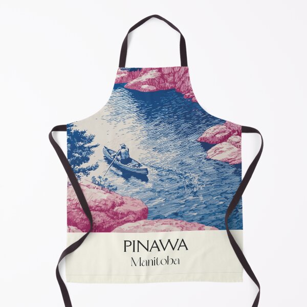 Item preview, Pinawa Manitoba Heritage | River Scenery Art Print designed and sold by TuncGK.