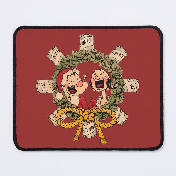Item preview, Christmas Spinach Vintage Xmas Design designed and sold by Retr0Tshirts.
