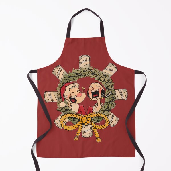 Item preview, Christmas Spinach Vintage Xmas Design designed and sold by Retr0Tshirts.
