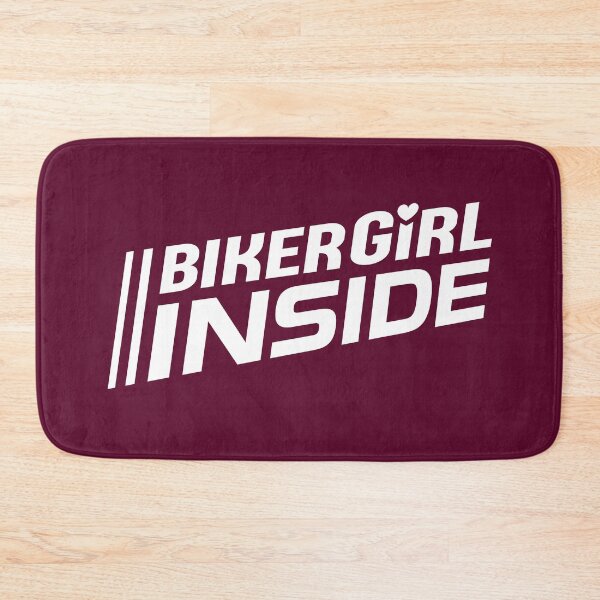Item preview, Biker Girl inside Font (white) designed and sold by VEB Ostladen.