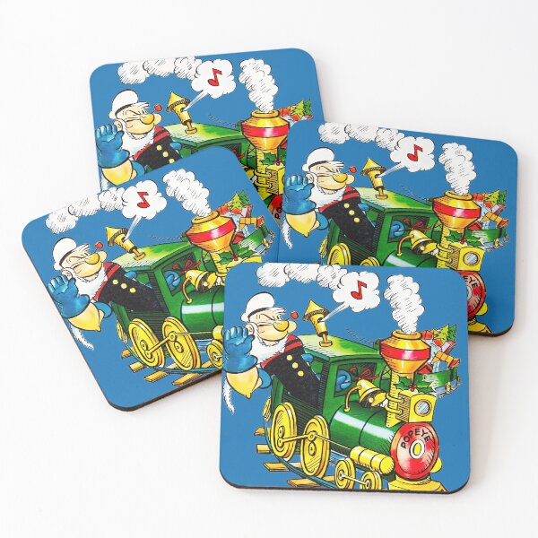 Item preview, Merry Christmas Sailorman Spinach Vintage Cartoon Design designed and sold by Retr0Tshirts.