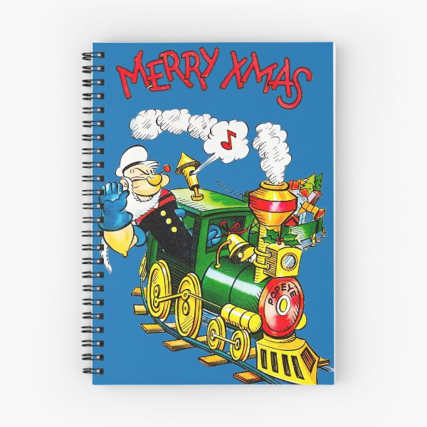 Item preview, Merry Christmas Sailorman Spinach Vintage Cartoon Design designed and sold by Retr0Tshirts.