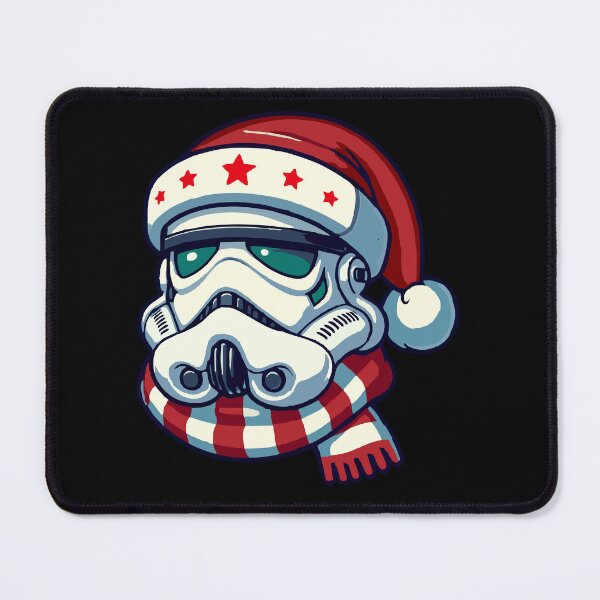 Item preview, Festive Space Soldier with Santa Hat and Winter Scarf designed and sold by T-Chou.