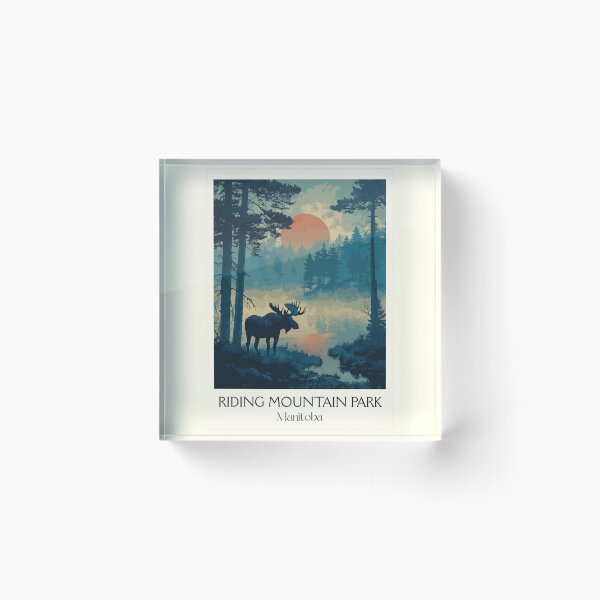 Item preview, Riding Mountain National Park MB | Scenic View Art Print designed and sold by TuncGK.