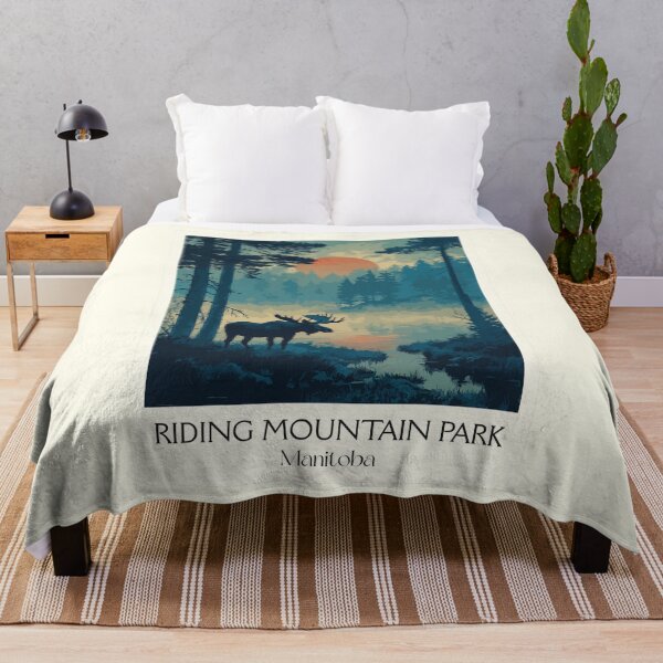 Item preview, Riding Mountain National Park MB | Scenic View Art Print designed and sold by TuncGK.