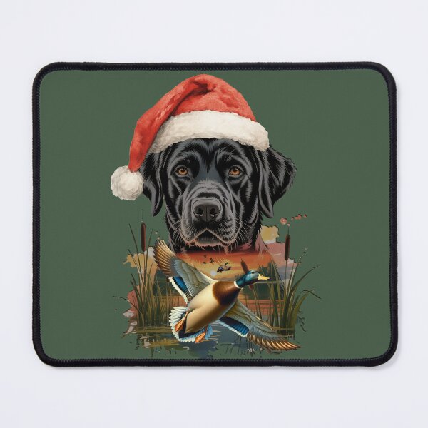 Item preview, Christmas Labrador and Flying Mallard Wetlands designed and sold by LifeCrush.