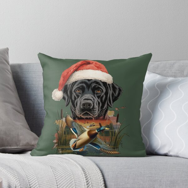 Item preview, Christmas Labrador and Flying Mallard Wetlands designed and sold by LifeCrush.