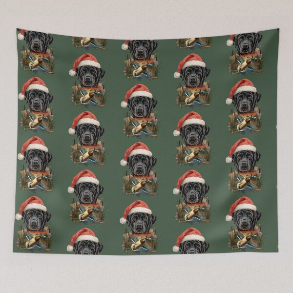 Item preview, Christmas Labrador and Flying Mallard Wetlands designed and sold by LifeCrush.