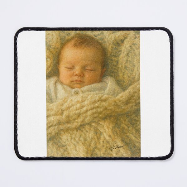 Item preview, little boy napping designed and sold by Cushion-Crafts.