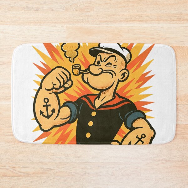 Item preview, I Yam What I Yam Sailorman Cartoon Quote designed and sold by Retr0Tshirts.