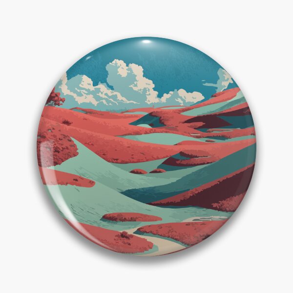 Item preview, Spirit Sands Manitoba | Unique Landscape Art Print designed and sold by TuncGK.