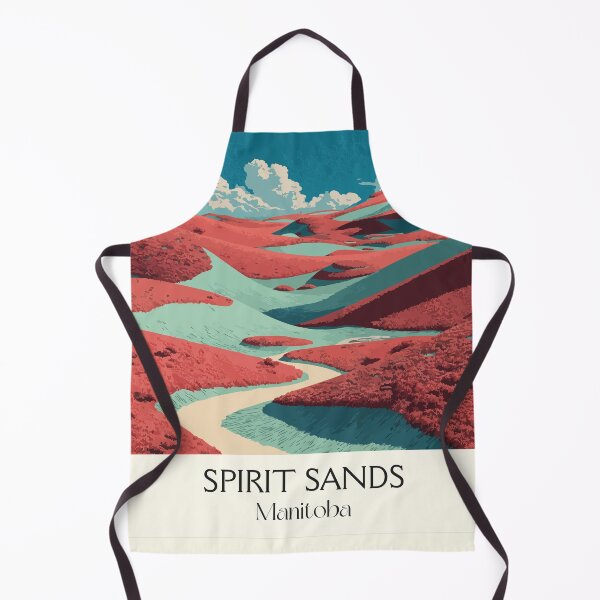 Item preview, Spirit Sands Manitoba | Unique Landscape Art Print designed and sold by TuncGK.