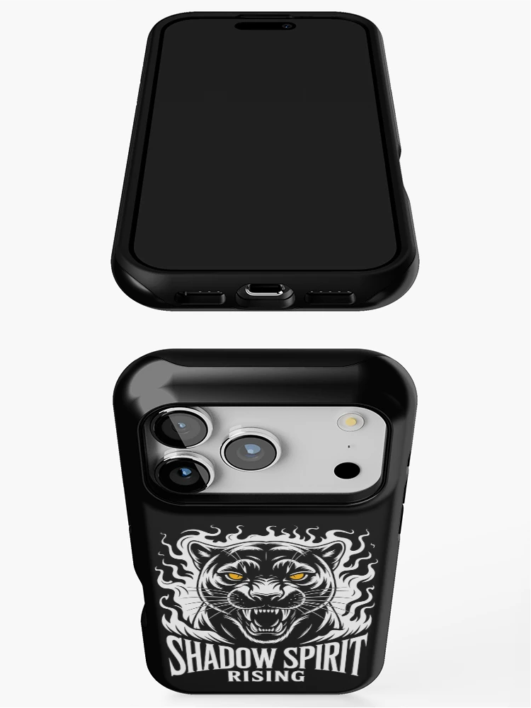 Thumbnail 3 of 4, iPhone Case, Shadow Spirit Rising designed and sold by JPees.