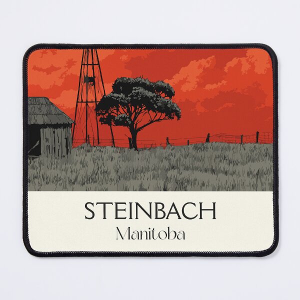 Item preview, Steinbach Manitoba | Prairie Agricultural Heritage Art designed and sold by TuncGK.