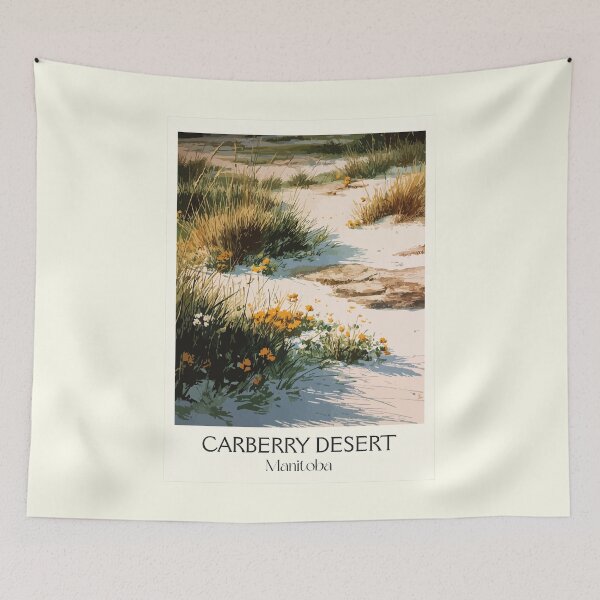 Item preview, Carberry Desert Manitoba | Sand Dunes & Wilderness Art designed and sold by TuncGK.