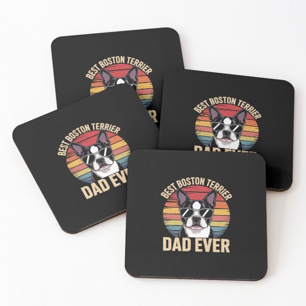 Item preview, Best Boston Terrier Dad Ever Father's Day Bostie Dad designed and sold by EllinoKlemo.