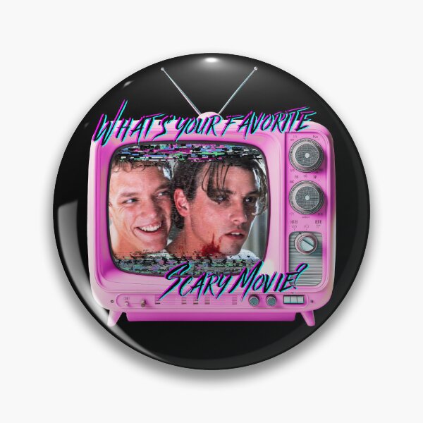 Item preview, What's your favorite scary movie? || Scream || Retro TV designed and sold by StrangeBootique.
