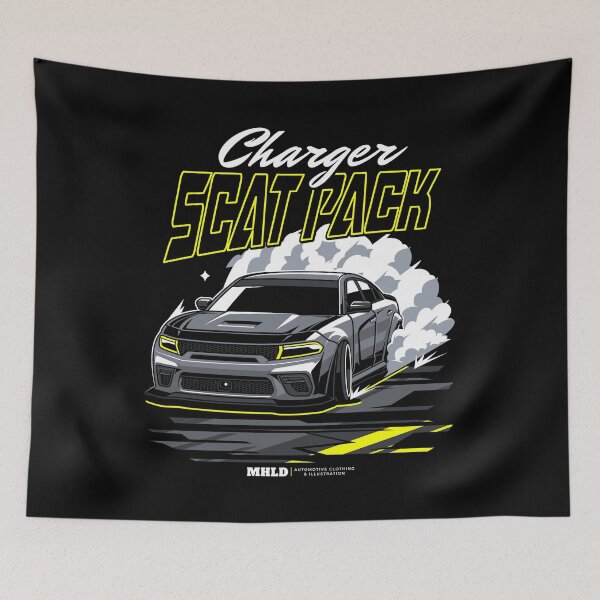 Item preview, Charger Scat Pack Car Design designed and sold by mohalldi.