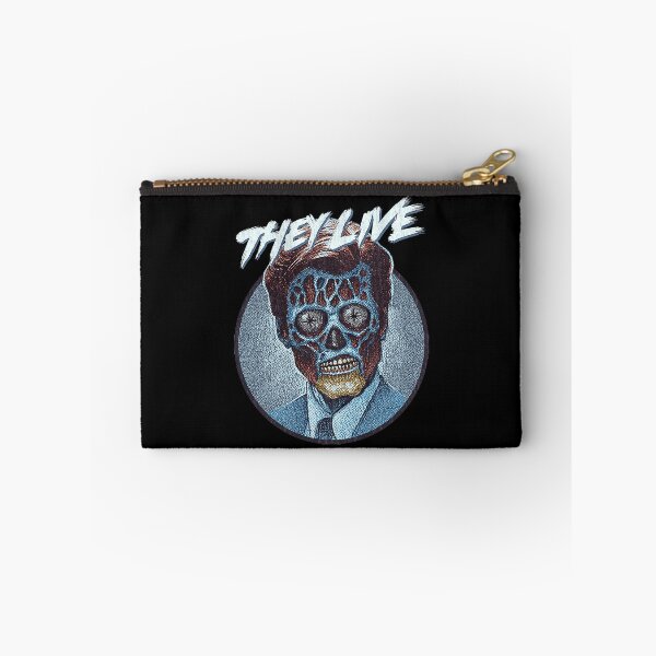 Item preview, They Live Circular Blue Skull Emblem designed and sold by DonnaBradsha.