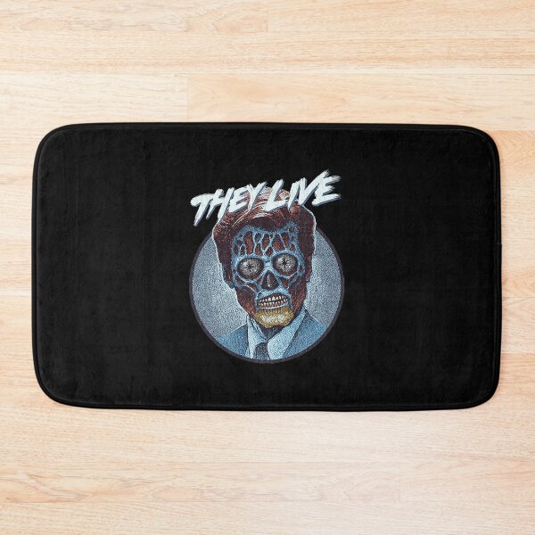 Item preview, They Live Circular Blue Skull Emblem designed and sold by DonnaBradsha.