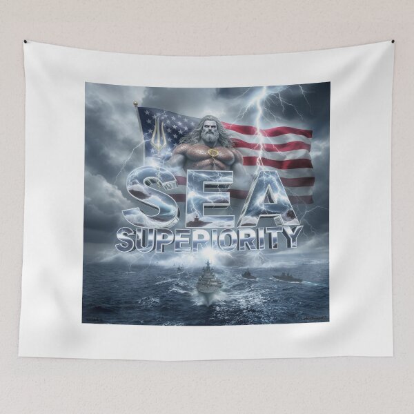 Item preview, US Sea Superiority Print designed and sold by Lichentroupe63.