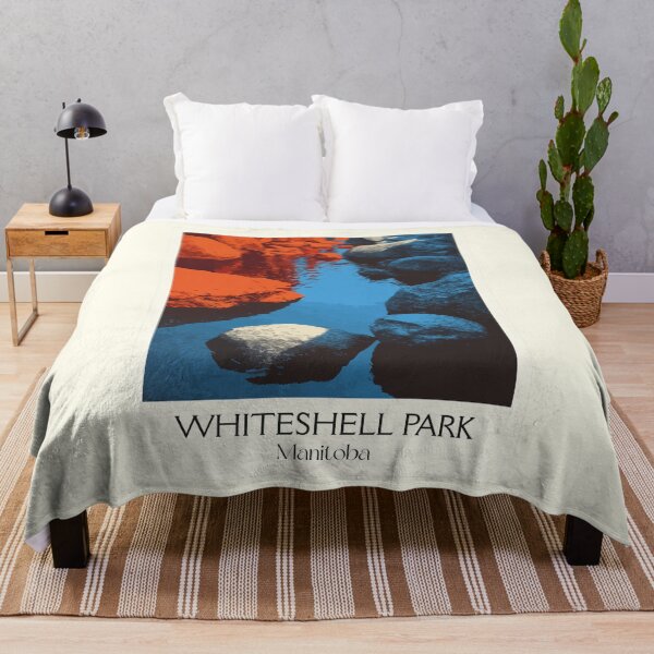 Item preview, Whiteshell Provincial Park MB | Canadian Shield Lake Art designed and sold by TuncGK.