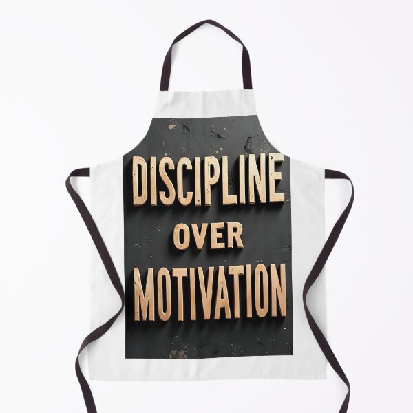Item preview, Discipline Over Motivation, Motivation fades. Discipline wins designed and sold by NatureNinja.
