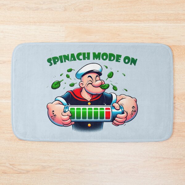 Item preview, Sailorman Spinach Mode On designed and sold by Retr0Tshirts.
