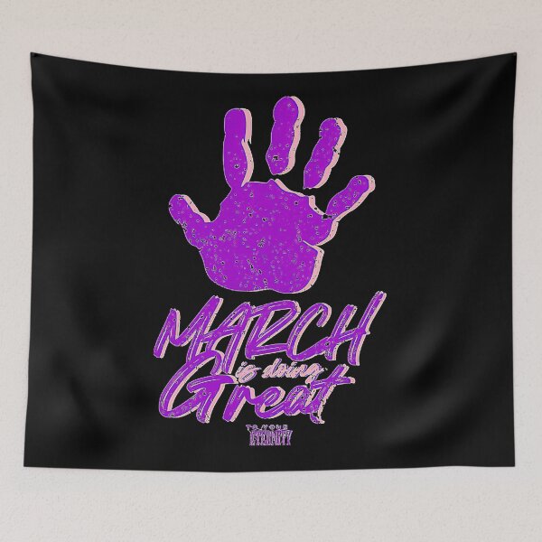 Item preview, To Your Eternity Purple Handprint With Lettering designed and sold by JymmeReed.