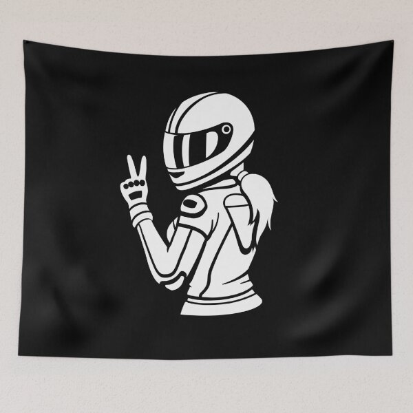 Item preview, Biker Girl only (white) designed and sold by VEB Ostladen.