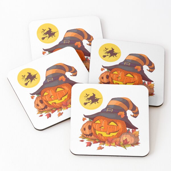 Item preview, Pumpkin Witch Moon Scene designed and sold by hadley-gilbert.