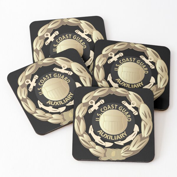 Item preview, Badge - USCG Auxiliary - AXOP Pin - Gold  X 300 designed and sold by Military Insignia Products.