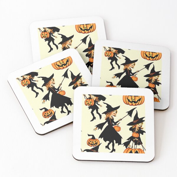 Item preview, Vintage Witch Pattern designed and sold by hadley-gilbert.