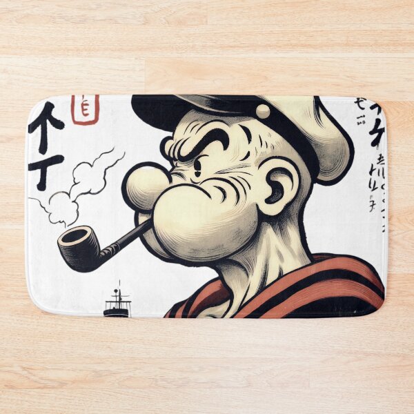 Item preview, Sailorman Retro Japanese Art Poster designed and sold by Retr0Tshirts.