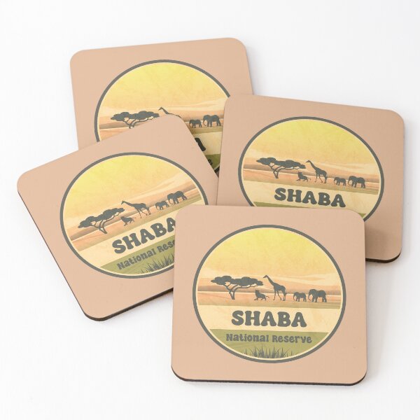 Item preview, Shaba National Reserve Kenya Safari Adventure Art designed and sold by CynthiaGraphics.