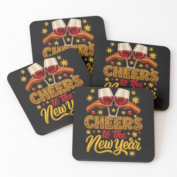 Item preview, Cheers to the New Year PNG | Leopard Print Cheers Design with Wine Glasses | New Year’s Eve Sublimation Clipart designed and sold by EverlaPrints.