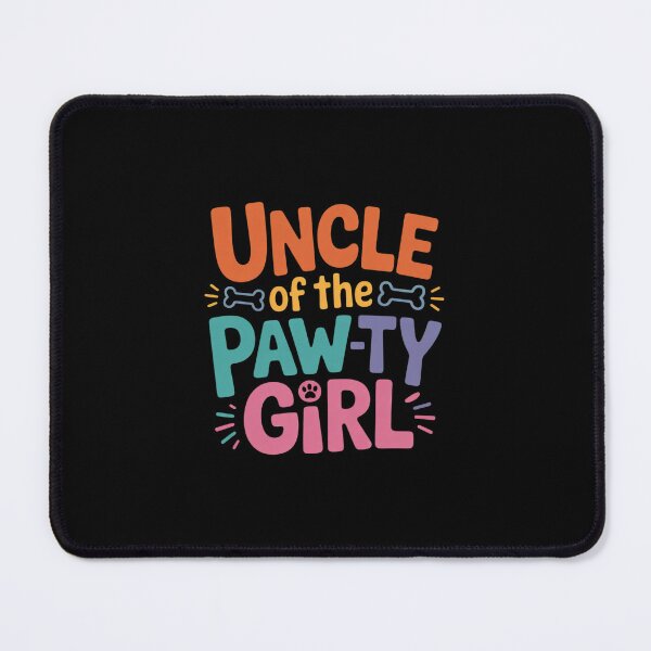 Item preview, Uncle Of The Birthday Girl Dog Paw Family Matching Party  designed and sold by dainegilbert.