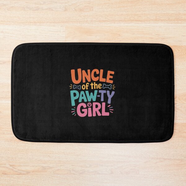 Item preview, Uncle Of The Birthday Girl Dog Paw Family Matching Party  designed and sold by dainegilbert.