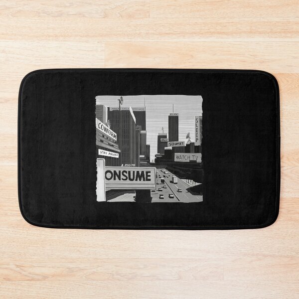 Item preview, They Live Cityscape With Hidden Messages designed and sold by DonnaBradsha.