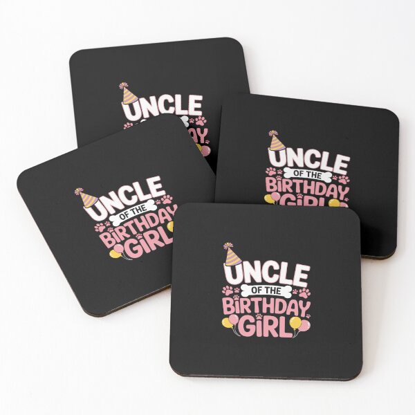 Item preview, Uncle Of The Birthday Girl Dogs Paw Theme Family Bday Party  designed and sold by dainegilbert.