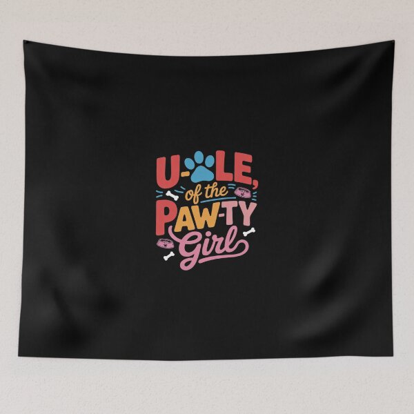 Item preview, Uncle Of The Paw-ty Girl Dog Family Matching Party  designed and sold by dainegilbert.