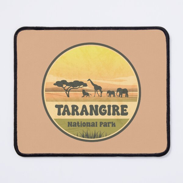 Item preview, Tarangire National Park Tanzania Safari Adventure Art designed and sold by CynthiaGraphics.