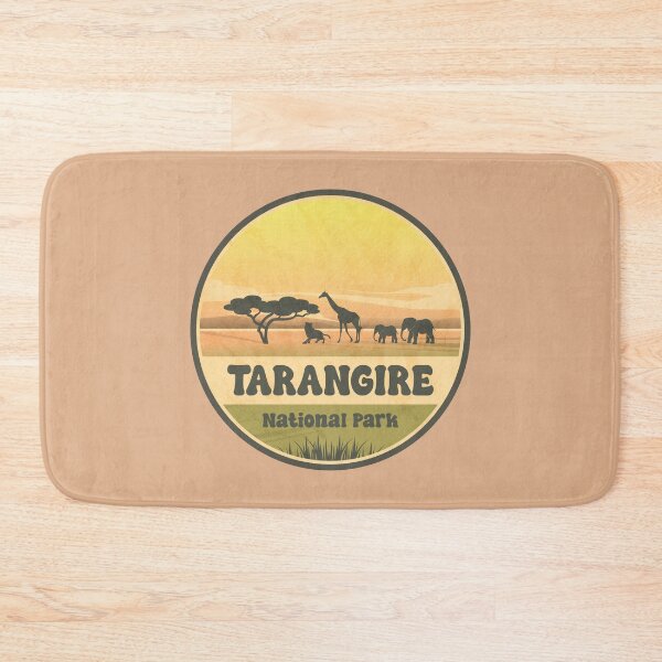 Item preview, Tarangire National Park Tanzania Safari Adventure Art designed and sold by CynthiaGraphics.