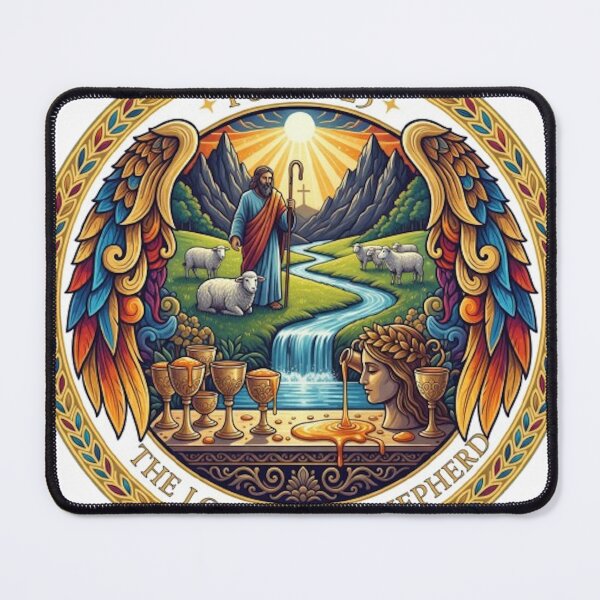 Item preview, PSALM 23; THE LORD IS MY SHEPHERD designed and sold by likbatonboot.
