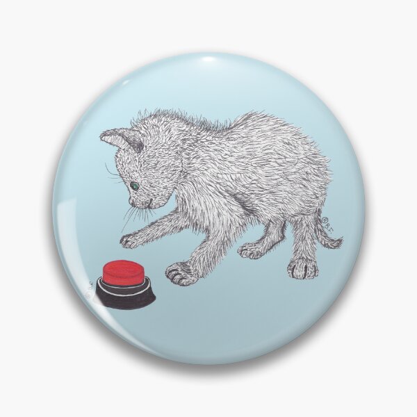 Item preview, THE KITTIE AND THE RED BUTTON  designed and sold by BeritValk.