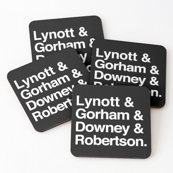 Item preview, Thin Lizzy Members List Bold Layout designed and sold by conleyrobinso.